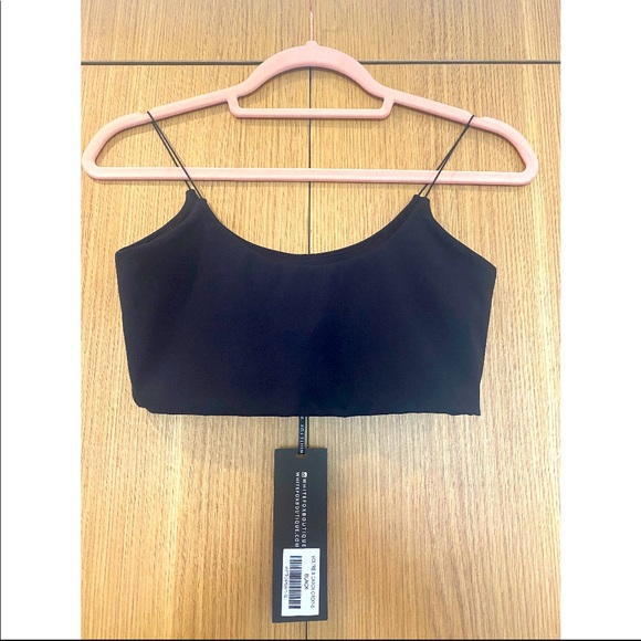 Black crop top - Picture 2 of 2